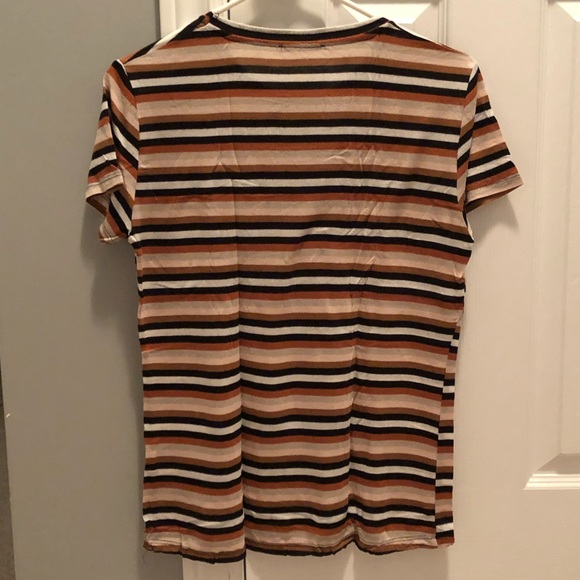 zara stripped top/shirt - Picture 2 of 2